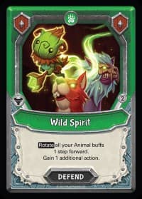 Wild Spirit (Claimed) - Mythical - Lightseekers TCG card