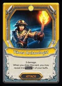 Yikona Archaeologist (Unclaimed) - Mythical - Lightseekers TCG card