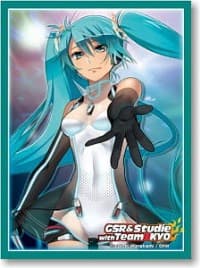 Bushiroad Sleeve Collection HG Vol.161: Vocaloid - Racing Miku 2011 (60-Pack) - Bushiroad Card Sleeves - Card Sleeves card