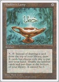 Aladdin's Lamp - Fourth Edition - Magic: The Gathering card