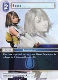 Yuna (Alternate Art Promo) - FF: Promo Cards - Final Fantasy TCG card