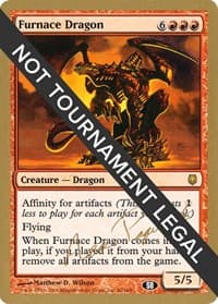 Furnace Dragon - 2004 Aeo Paquette (DST) (SB) - World Championship Decks - Magic: The Gathering card