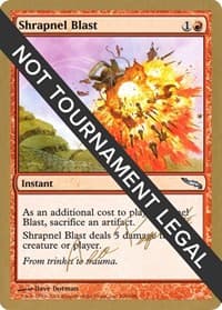 Shrapnel Blast - 2004 Aeo Paquette (MRD) - World Championship Decks - Magic: The Gathering card