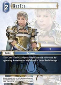 Rasler - Opus V - Final Fantasy TCG card