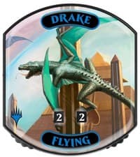 Relic Tokens: Eternal Collection - Drake (Flying) - Ultra Pro Tokens - Life Counters card