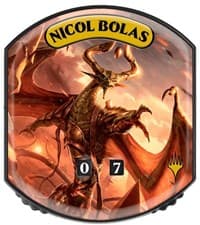 Relic Tokens: Eternal Collection - Nicol Bolas - Ultra Pro Tokens - Life Counters card