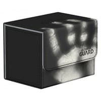 SideWinder ChromiaSkin Deck Case - Black (Holds 80+) - Ultimate Guard Deck Boxes - Deck Boxes card