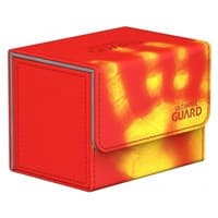 SideWinder ChromiaSkin Deck Case - Red (Holds 80+) - Ultimate Guard Deck Boxes - Deck Boxes card