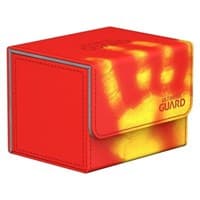 SideWinder ChromiaSkin Deck Case - Red (Holds 100+) - Ultimate Guard Deck Boxes - Deck Boxes card