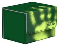 SideWinder ChromiaSkin Deck Case - Green (Holds 100+) - Ultimate Guard Deck Boxes - Deck Boxes card