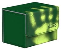 SideWinder ChromiaSkin Deck Case - Green (Holds 80+) - Ultimate Guard Deck Boxes - Deck Boxes card