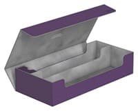 Superhive XenoSkin Standard Deck Case - Purple (Holds 550+) - Ultimate Guard Deck Boxes - Deck Boxes card