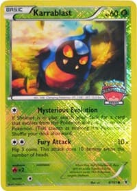 Karrablast - 8/101 (Championship Series) - League & Championship Cards - Pokemon card