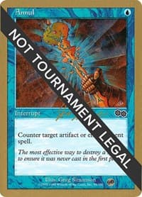 Annul - 2000 Jon Finkel (USG) (SB) - World Championship Decks - Magic: The Gathering card
