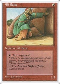Ali Baba - Fourth Edition - Magic: The Gathering card
