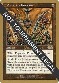 Phyrexian Processor - 2000 Jon Finkel (USG) - World Championship Decks - Magic: The Gathering card