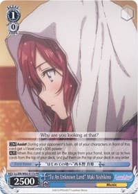 "To An Unknown Land" Maki Nishikino - Love Live! DX Vol.2 - Weiss Schwarz card