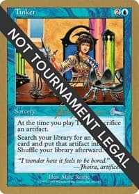 Tinker - 2000 Jon Finkel (ULG) - World Championship Decks - Magic: The Gathering card