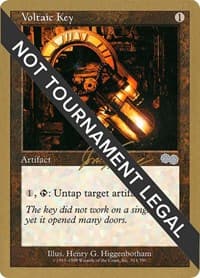 Voltaic Key - 2000 Jon Finkel (USG) - World Championship Decks - Magic: The Gathering card