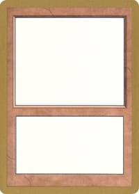 2000 World Championship Blank Card - World Championship Decks - Magic: The Gathering card