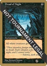 Dread of Night - 1998 Brian Selden (TMP) (SB) - World Championship Decks - Magic: The Gathering card