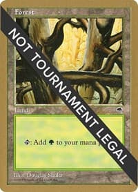 Forest (Ledge) - 1998 Brian Selden (TMP) - World Championship Decks - Magic: The Gathering card