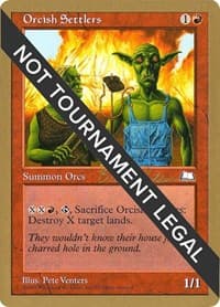 Orcish Settlers - 1998 Brian Selden (WTH) - World Championship Decks - Magic: The Gathering card