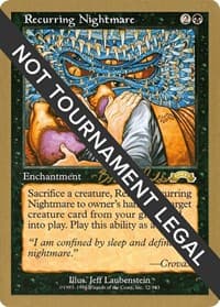 Recurring Nightmare - 1998 Brian Selden (EXO) - World Championship Decks - Magic: The Gathering card