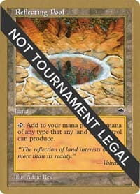 Reflecting Pool - 1998 Brian Selden (TMP) - World Championship Decks - Magic: The Gathering card