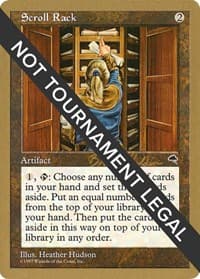 Scroll Rack - 1998 Brian Selden (TMP) - World Championship Decks - Magic: The Gathering card