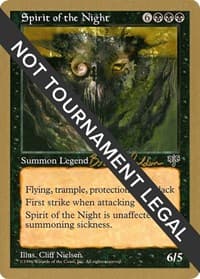 Spirit of the Night - 1998 Brian Selden (MIR) - World Championship Decks - Magic: The Gathering card