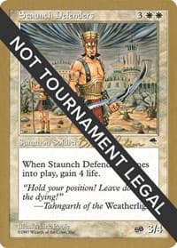 Staunch Defenders - 1998 Brian Selden (TMP) (SB) - World Championship Decks - Magic: The Gathering card