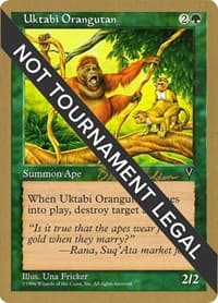 Uktabi Orangutan - 1998 Brian Selden (VIS) - World Championship Decks - Magic: The Gathering card
