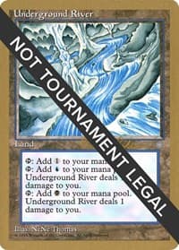 Underground River - 1998 Brian Selden (ICE) - World Championship Decks - Magic: The Gathering card