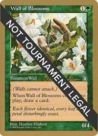 Wall of Blossoms - 1998 Brian Selden (STH) - World Championship Decks - Magic: The Gathering card