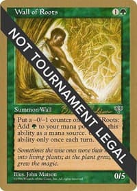 Wall of Roots - 1998 Brian Selden (MIR) - World Championship Decks - Magic: The Gathering card