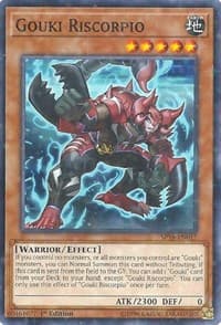Gouki Riscorpio (Starfoil) - Star Pack VRAINS - YuGiOh card