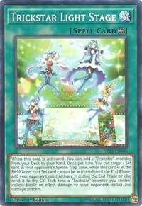 Trickstar Light Stage - Star Pack VRAINS - YuGiOh card