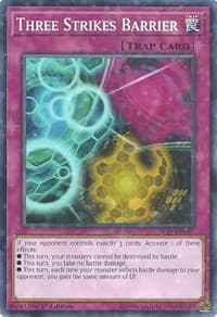Three Strikes Barrier (Starfoil) - Star Pack VRAINS - YuGiOh card