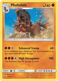 Mudsdale - 76/145 (Prerelease Kit Exclusive) - Deck Exclusives - Pokemon card