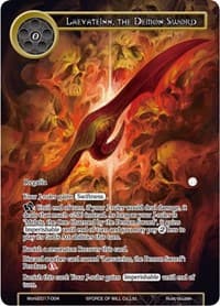 Laevateinn, the Demon Sword - Promo Cards - Force of Will card
