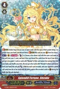Splendid Fortune, Shizuku - G-CB07: Divas' Festa - Cardfight Vanguard card