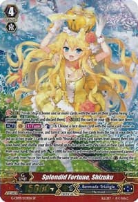 Splendid Fortune, Shizuku (SP) - G-CB07: Divas' Festa - Cardfight Vanguard card
