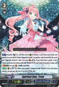 Spirited Star, Trois - G-CB07: Divas' Festa - Cardfight Vanguard card