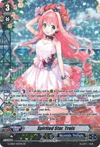 Spirited Star, Trois (SP) - G-CB07: Divas' Festa - Cardfight Vanguard card