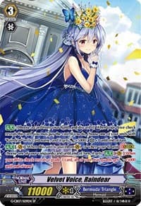 Velvet Voice, Raindear (SP) - G-CB07: Divas' Festa - Cardfight Vanguard card
