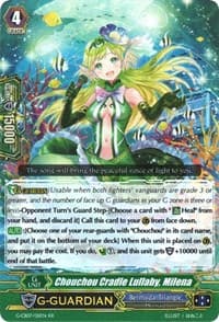Chouchou Cradle Lullaby, Milena - G-CB07: Divas' Festa - Cardfight Vanguard card