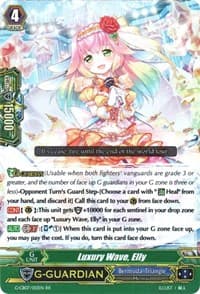 Luxury Wave, Elly - G-CB07: Divas' Festa - Cardfight Vanguard card
