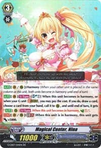Magical Center, Nina - G-CB07: Divas' Festa - Cardfight Vanguard card
