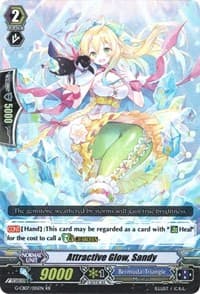Attractive Glow, Sandy - G-CB07: Divas' Festa - Cardfight Vanguard card